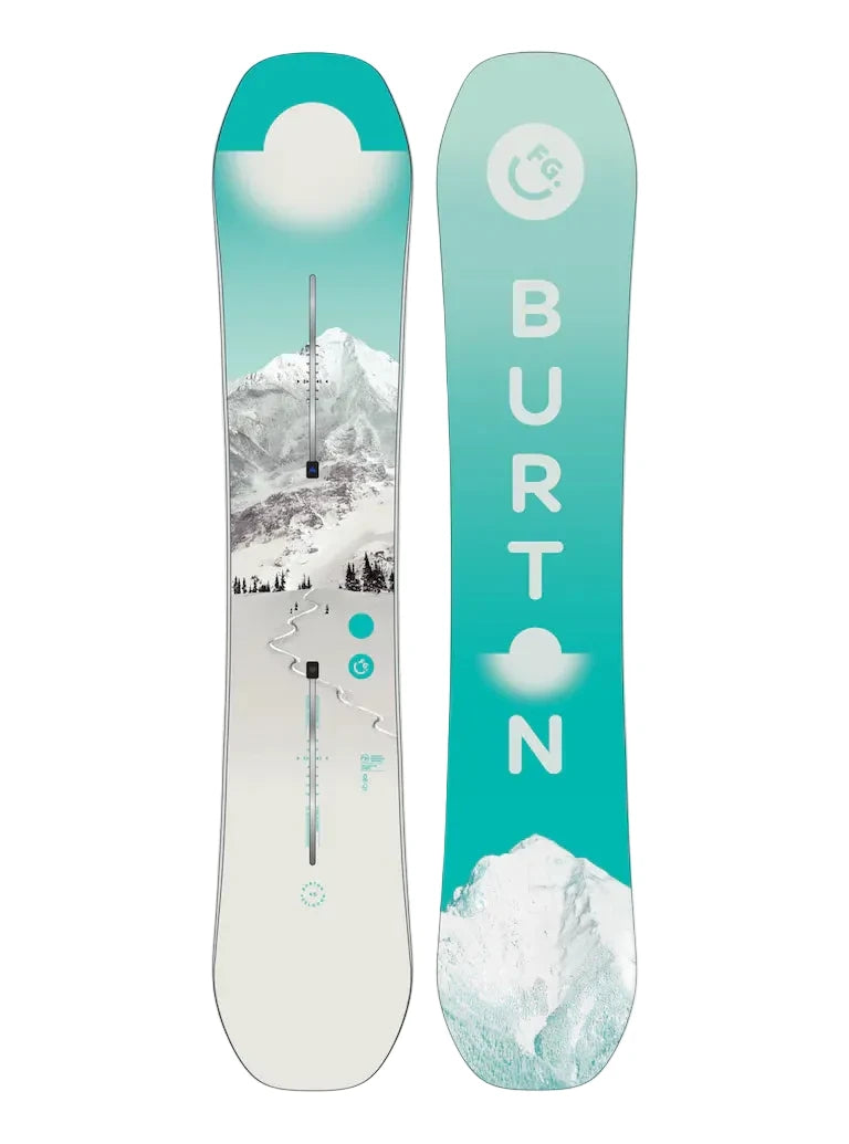 Burton Women's Feelgood Camber Snowboard, 146