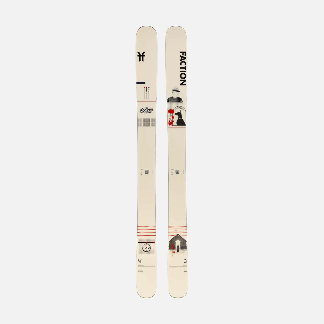 Faction Prodigy 3 Capsule ski topsheet