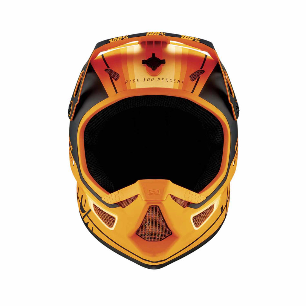 downhill helm orange 100% Status Helmet Black, XL