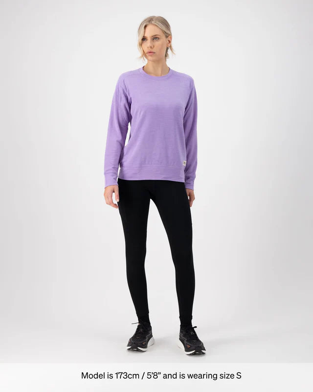 Mons Royale Covert Lite Merino Crew - Women's