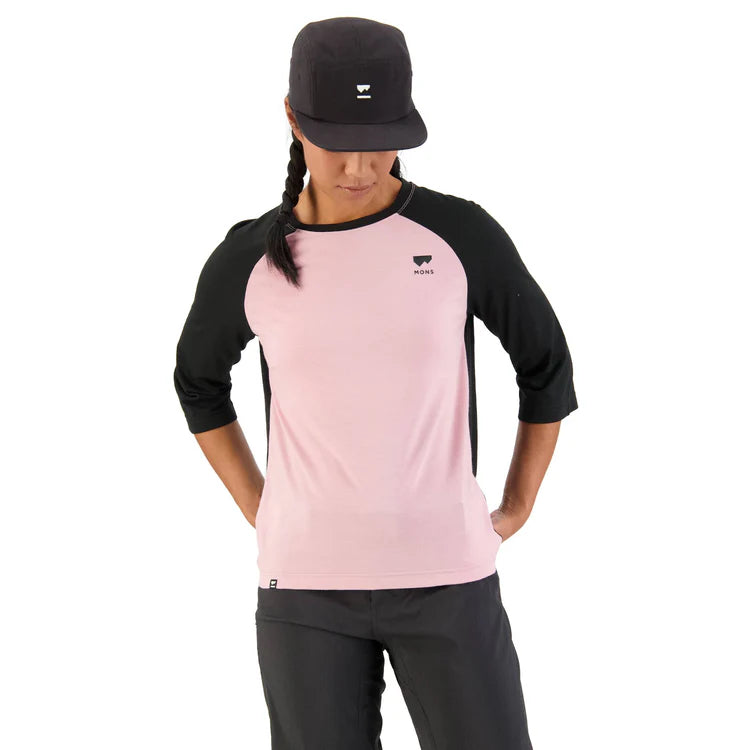 Mons Royal Tarn Merino Shift Raglan 3/4 Shirt - Women's