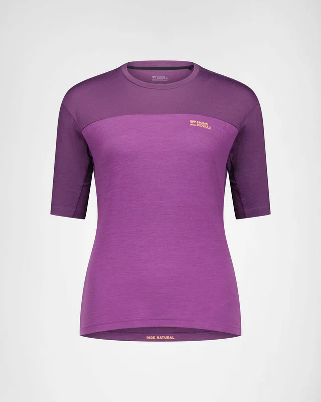 Mons Royale Diversion Merino Jersey Short Sleeve - Women's