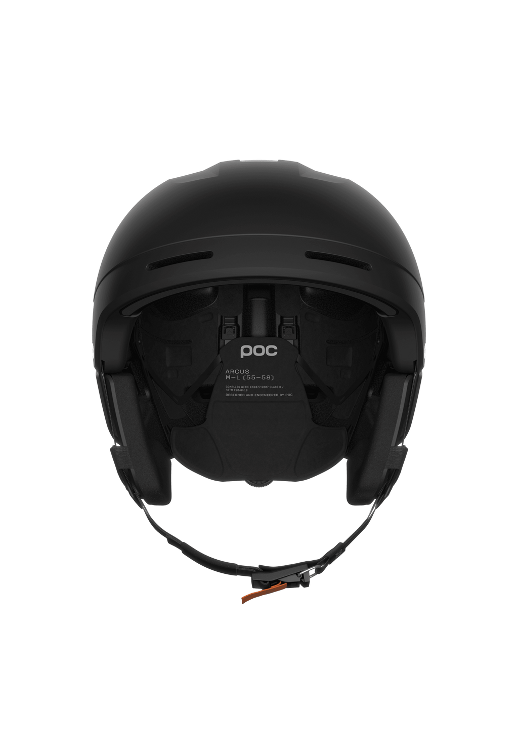 POC Arcus MIPS Ski Helmet - Uranium Black Matt