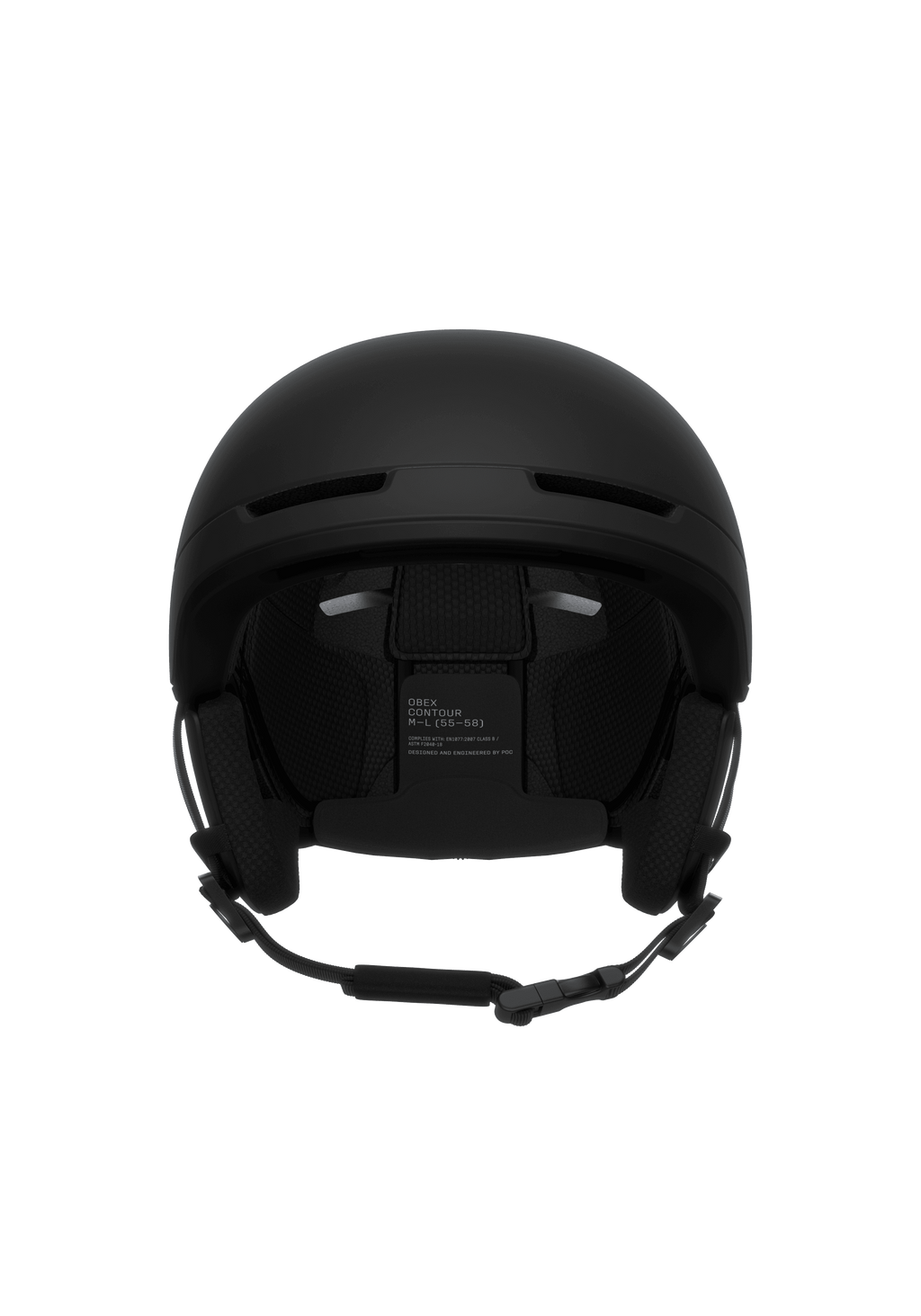 POC Obex Contour MIPS Ski Helmet - Uranium Black Matt