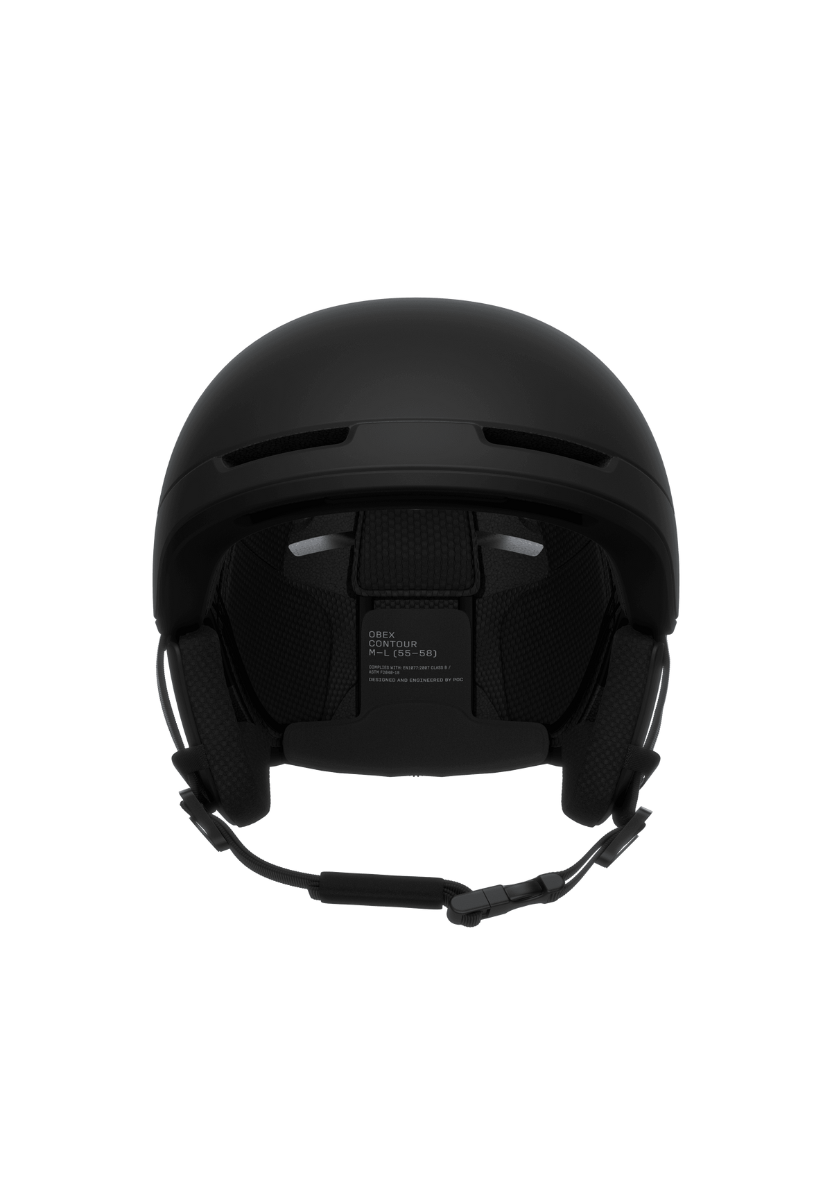 POC Obex Contour MIPS Ski Helmet - Uranium Black Matt