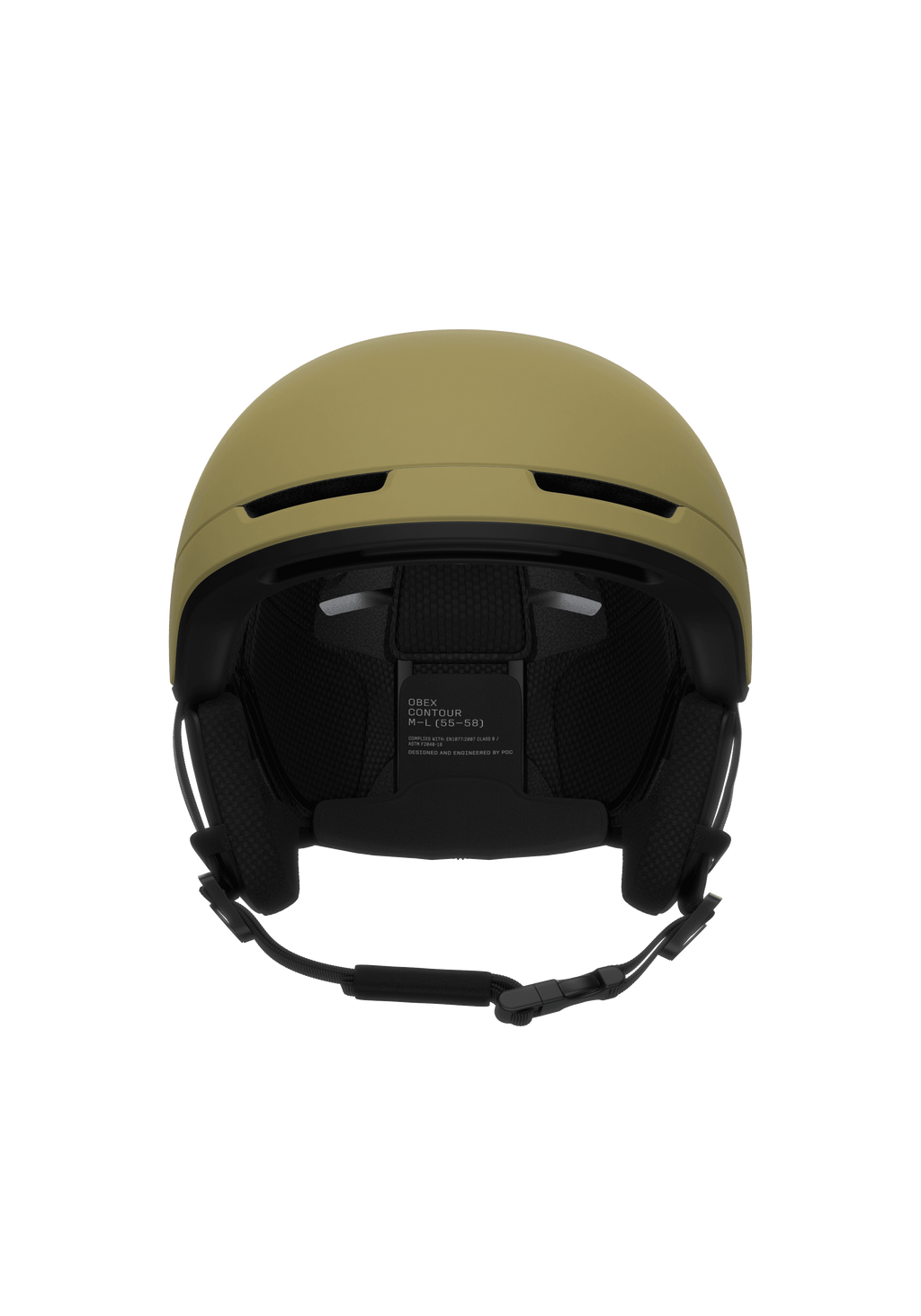 POC Obex Contour MIPS Ski Helmet - Olivine Green Matt/Thulite Pink Matt