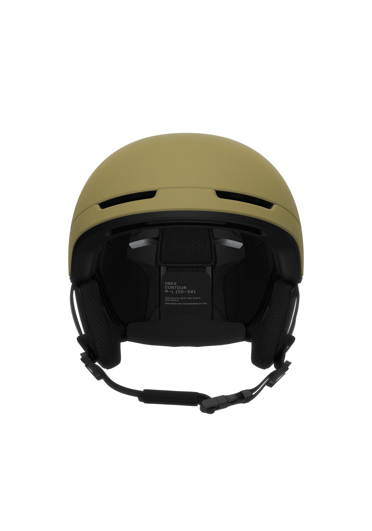POC Obex Contour MIPS Ski Helmet - Olivine Green Matt/Thulite Pink Matt