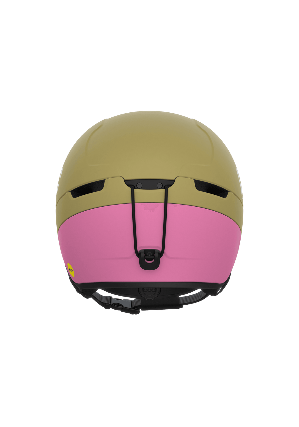 POC Obex Contour MIPS Ski Helmet - Olivine Green Matt/Thulite Pink Matt