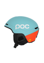 POC Obex Contour MIPS Ski Helmet - Indicolite Blue Matt/Carnelian Orange Matt