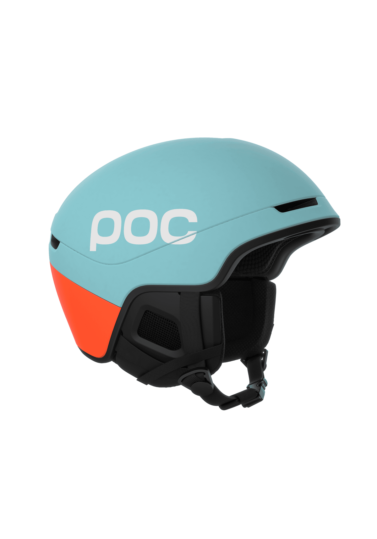 POC Obex Contour MIPS Ski Helmet - Indicolite Blue Matt/Carnelian Orange Matt