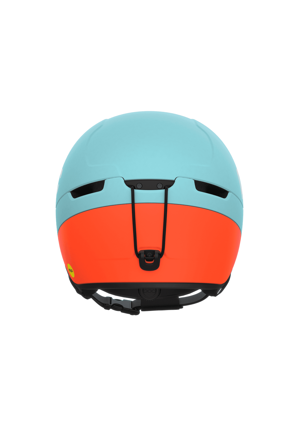 POC Obex Contour MIPS Ski Helmet - Indicolite Blue Matt/Carnelian Orange Matt