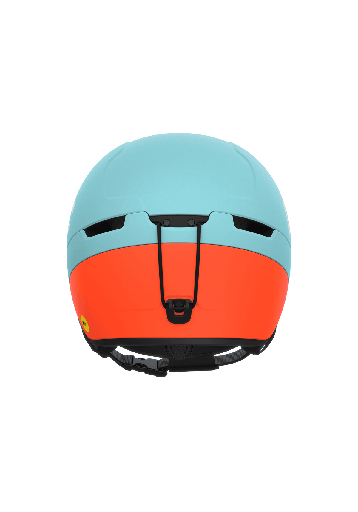 POC Obex Contour MIPS Ski Helmet - Indicolite Blue Matt/Carnelian Orange Matt