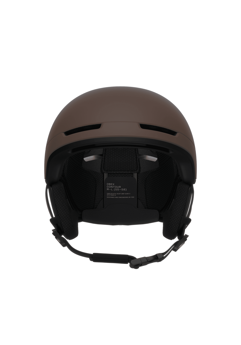 POC Obex Contour MIPS Ski Helmet - Bronzite Brown Matt/Lazurite Blue Matt