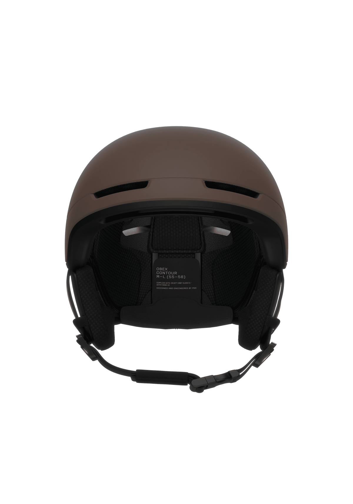 POC Obex Contour MIPS Ski Helmet - Bronzite Brown Matt/Lazurite Blue Matt
