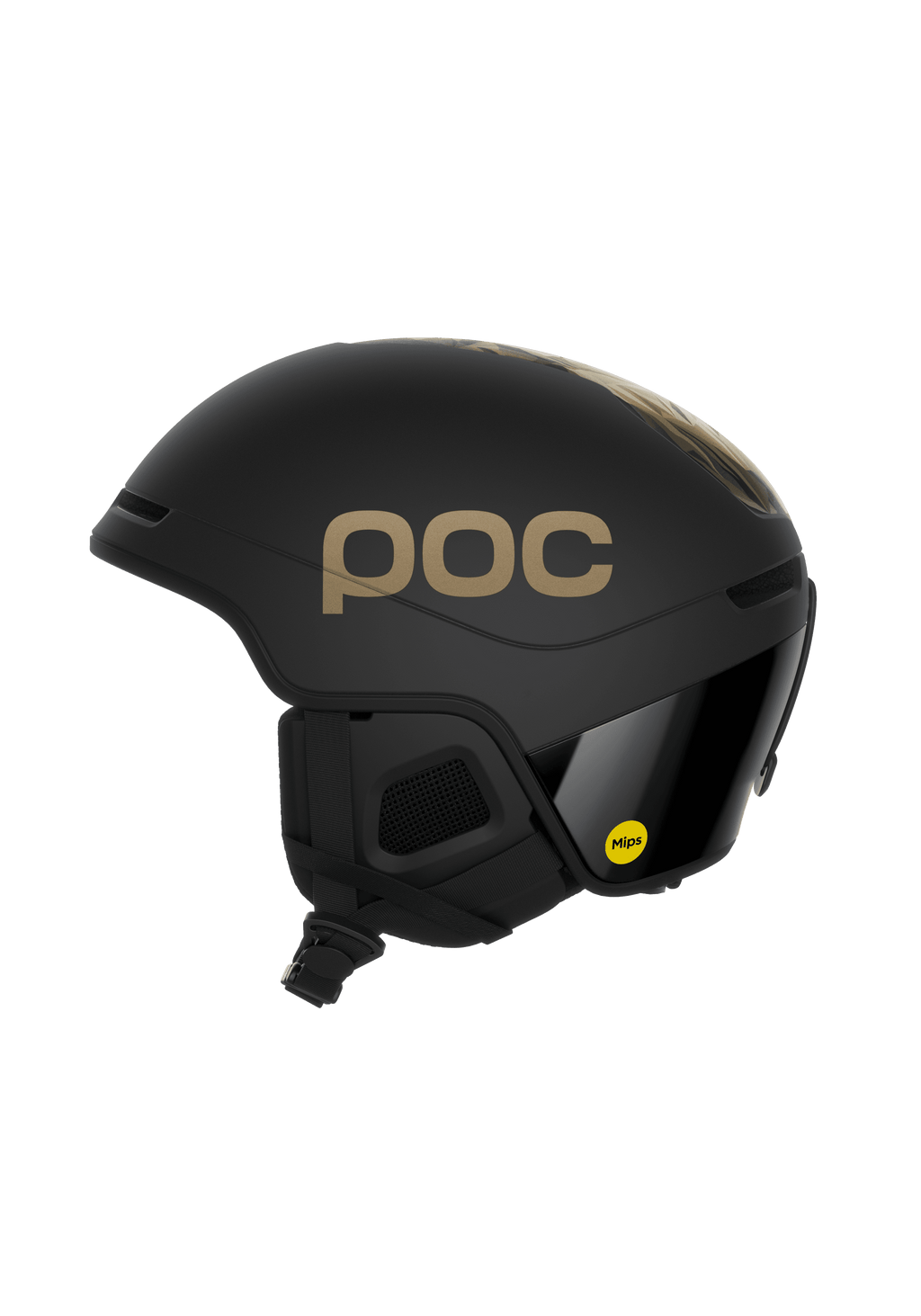 POC Obex Contour MIPS Ski Helmet - Marco Odermatt Ed. - Uranium Black/Podium Gold