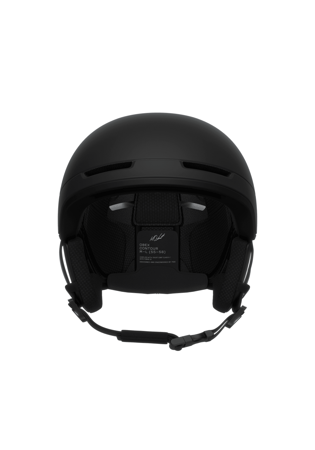 POC Obex Contour MIPS Ski Helmet - Marco Odermatt Ed. - Uranium Black/Podium Gold