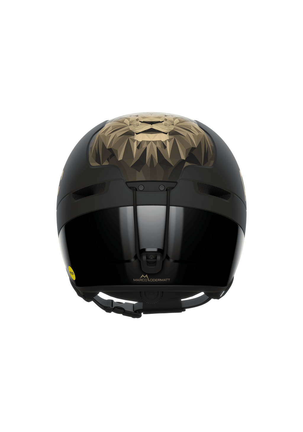 POC Obex Contour MIPS Ski Helmet - Marco Odermatt Ed. - Uranium Black/Podium Gold