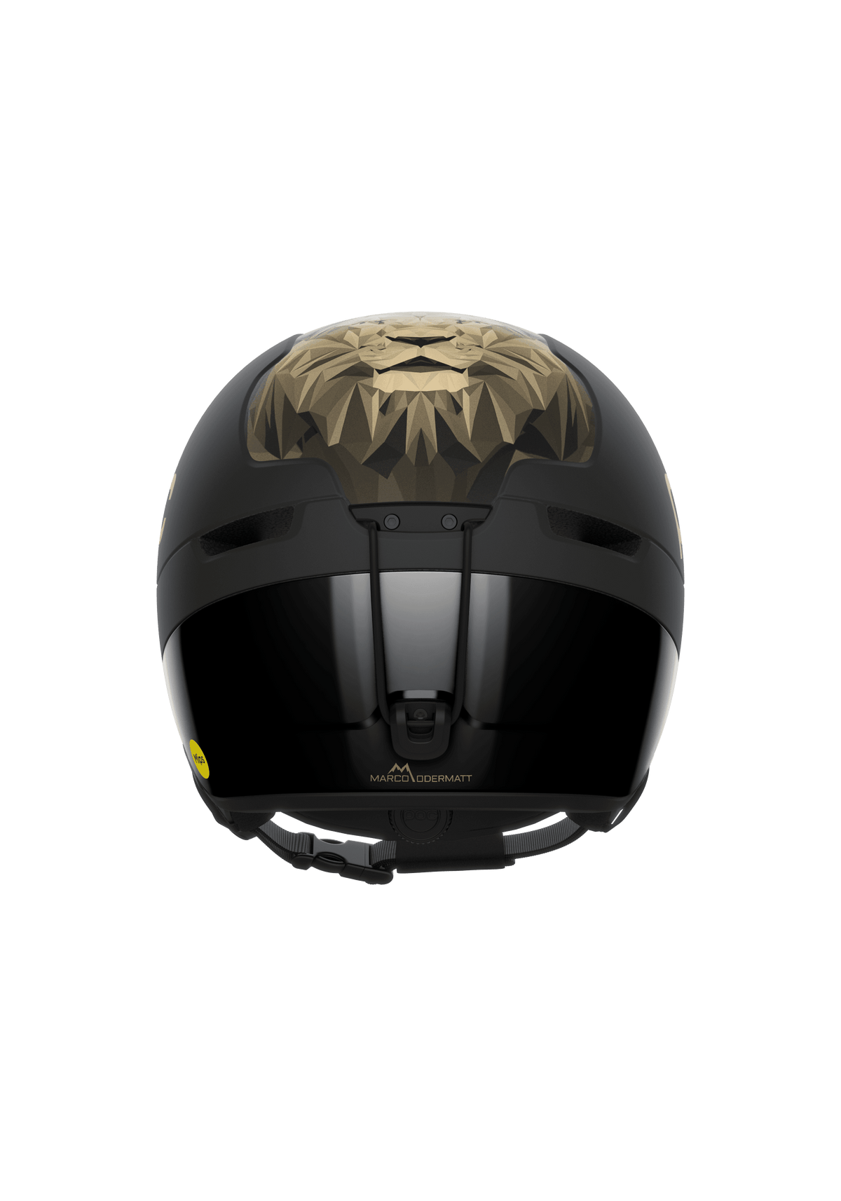 POC Obex Contour MIPS Ski Helmet - Marco Odermatt Ed. - Uranium Black/Podium Gold