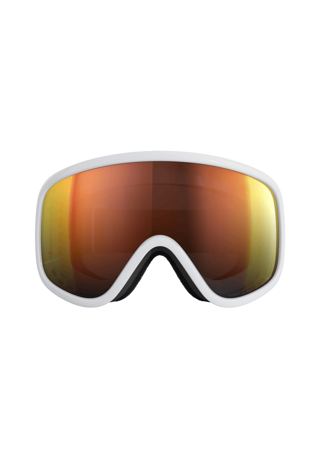 POC Tarsal WF Ski Goggles - Hydrogen White/Partly Sunny Orange