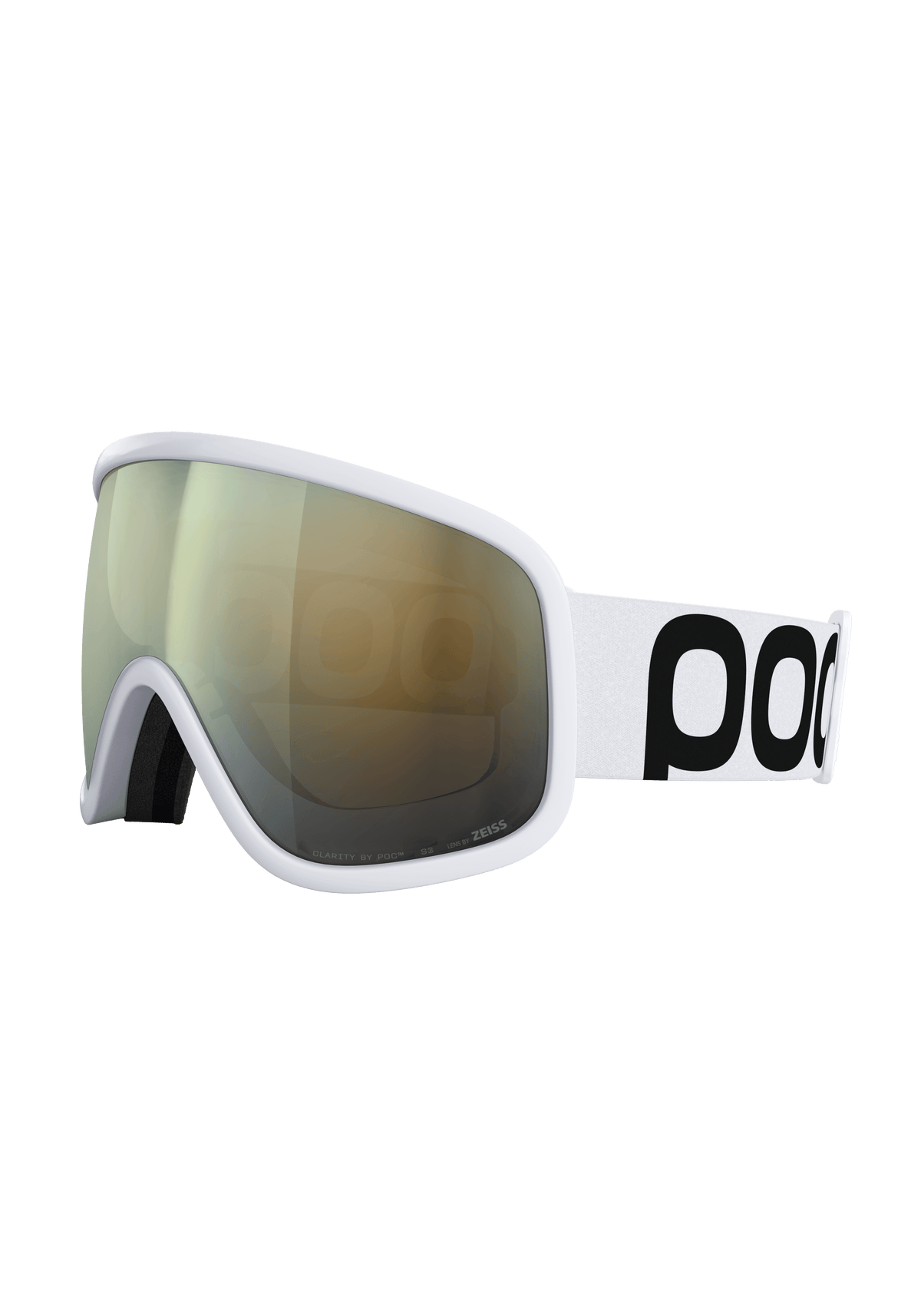 POC Tarsal WF Ski Goggles - Hydrogen White/Sunny Cool Gold