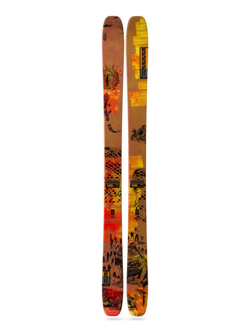 k2 a.m.p sabre skis with m2 10.0 bindings K2 Reckoner Skis – Gravity Coalition