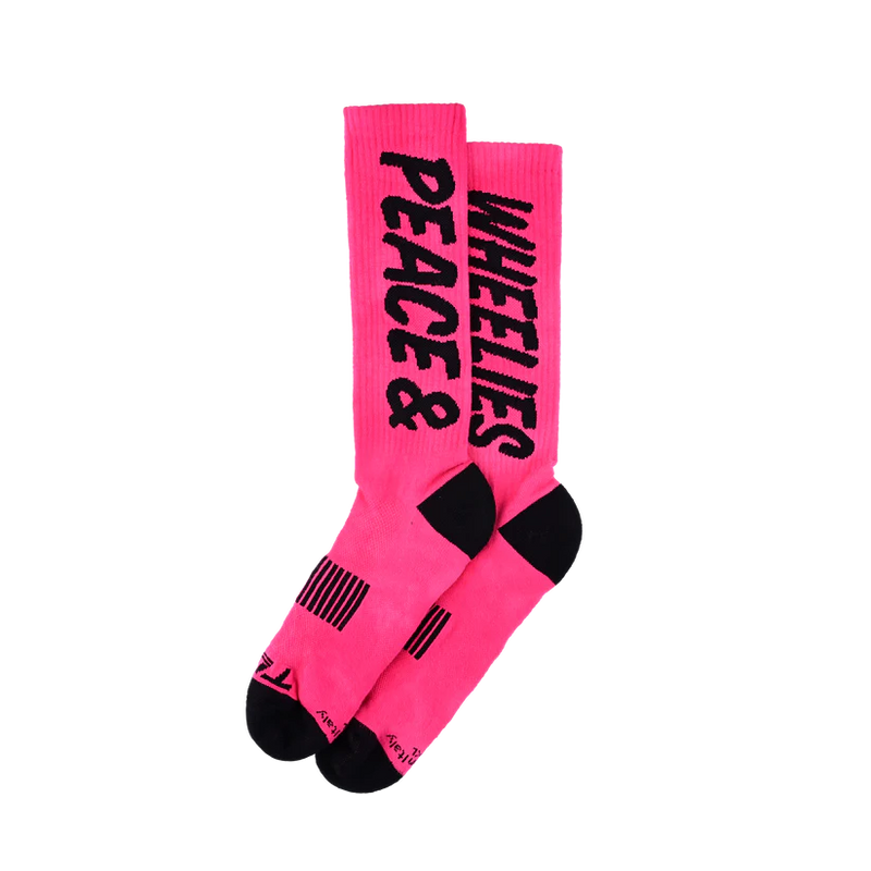 Troy Lee Designs Performance Socks Peace & Wheelies - Men's
