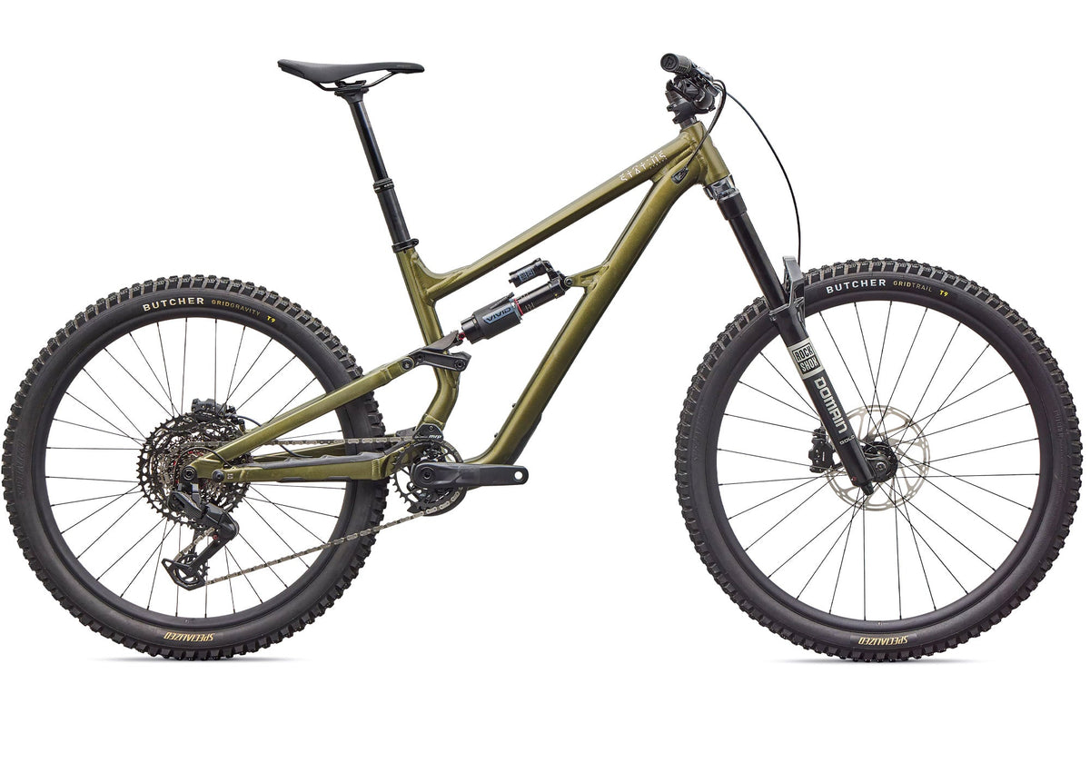 Specialized Status 2 170 ZERO - Gloss Laurel Green Metallic / Desert Rose