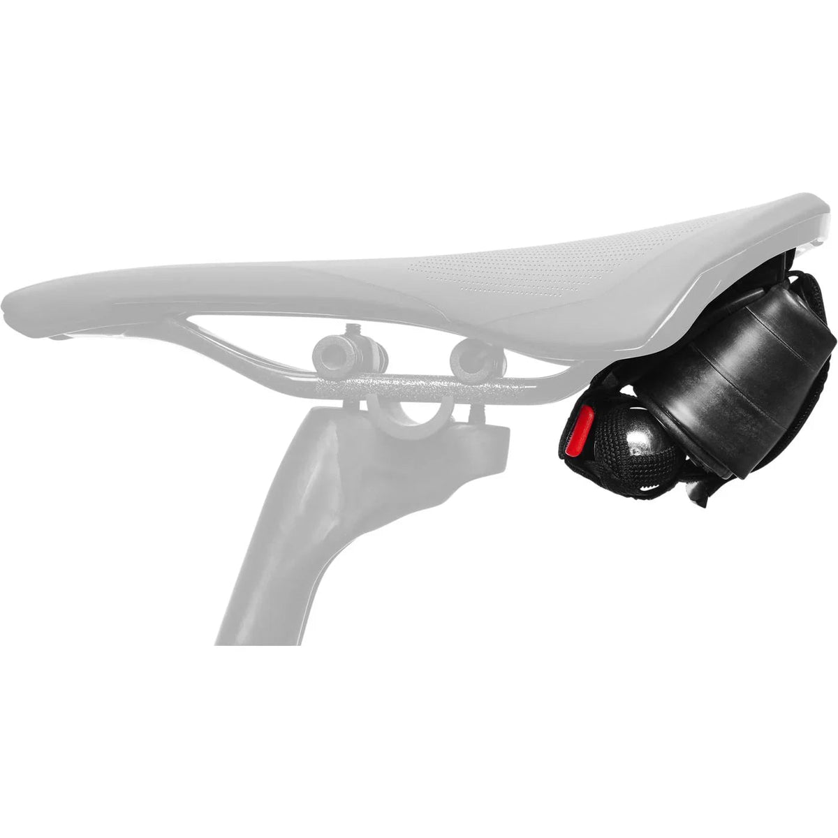 Specialized Mountain Bandit mounted under saddle - side view