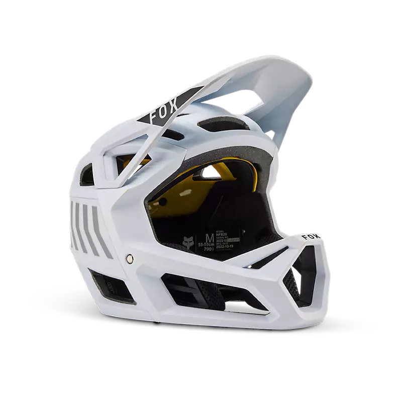 Proframe Nace Helmet Size Large, White Unisex/Adult Mountain Bike Gear by Fox Racing