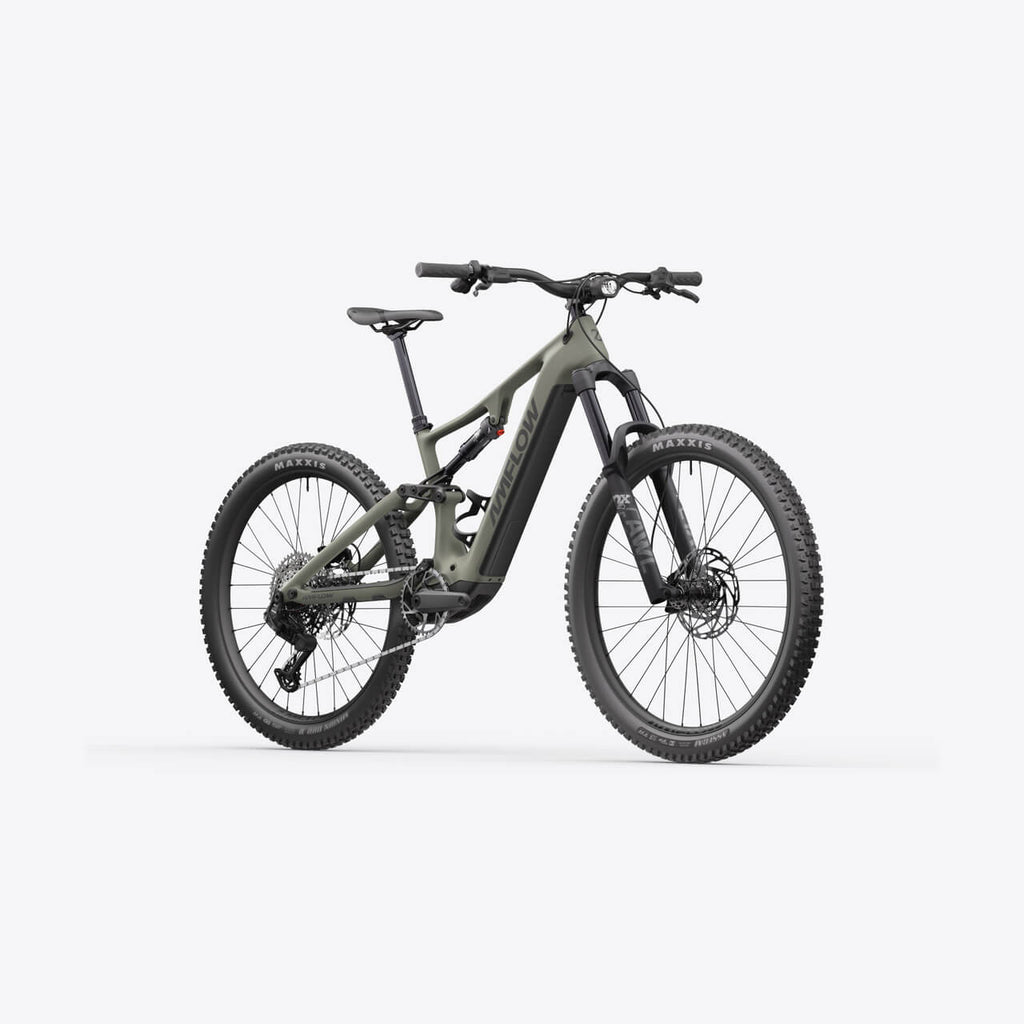 Amflow PR Carbon - Moss Green front three-quarter