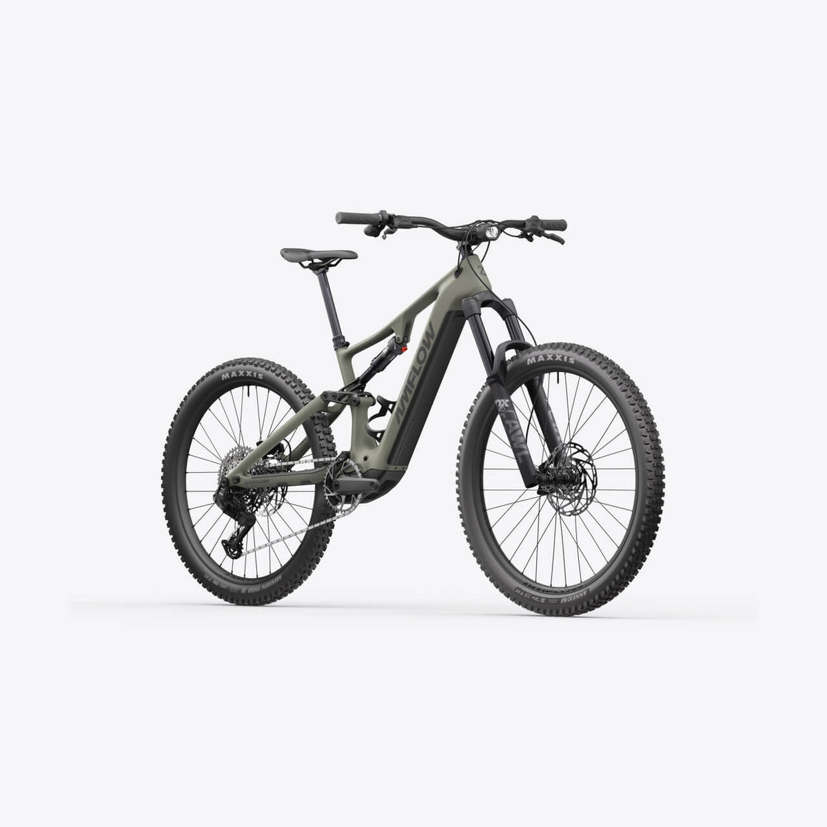 Amflow PR Carbon - Moss Green front three-quarter