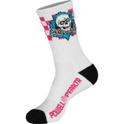 Ripper Checker Stripes White/Pink