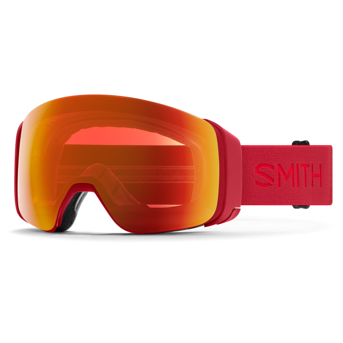 Smith 4D MAG Goggles Crimson ChromaPop Everyday Red Mirror