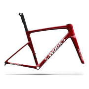 Gloss Vivid Red / Tarmac Black / White Silver Metallic
