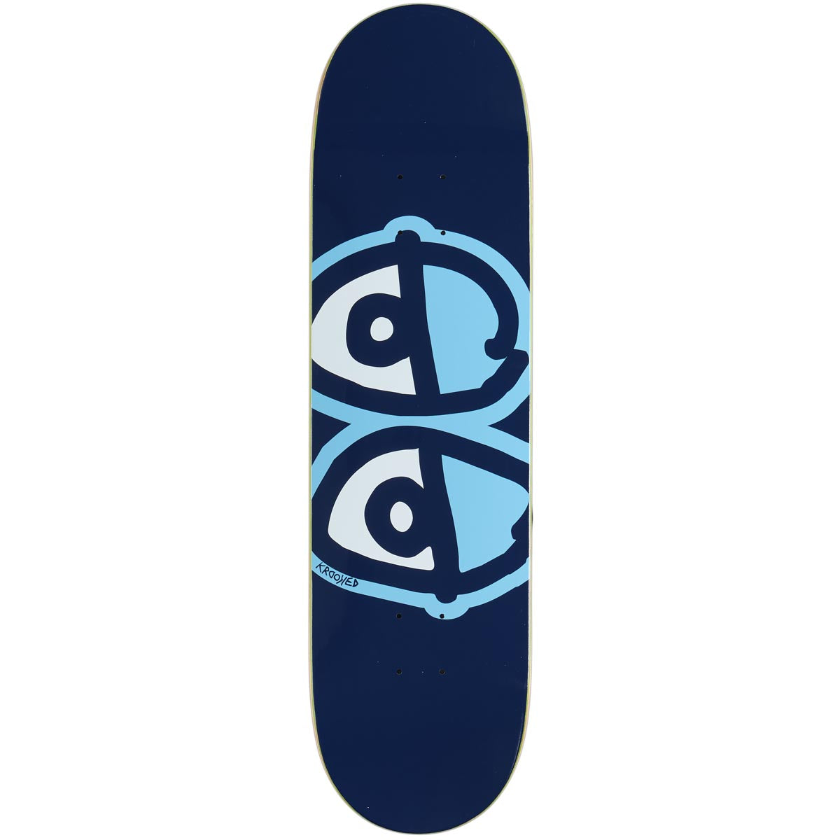 Krooked Team Eyes Easyrider Skateboard Deck