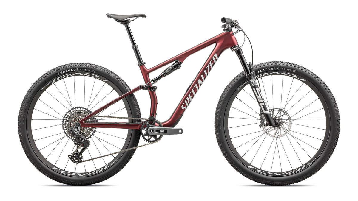 Specialized Epic 8 Expert - Satin Red Sky / White