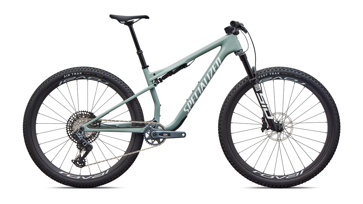 Specialized Epic 9 Expert - Gloss Agave Grey / Metallic White Silver