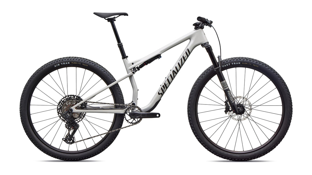 Specialized Epic 9 Sport, Gloss Dolomite Metallic / Metallic Obsidian, side view