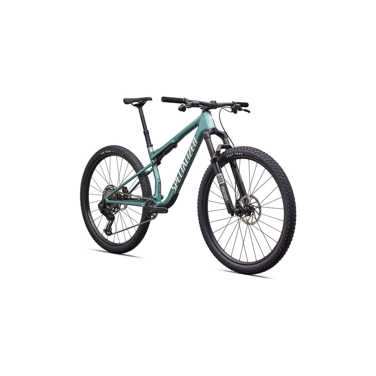 Specialized Epic 9 Sport, Gloss Fjord Metallic, front detail