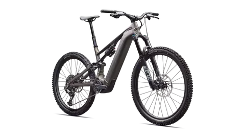 Specialized Turbo Levo 4 Comp Alloy, Satin Gunmetal, front three-quarter