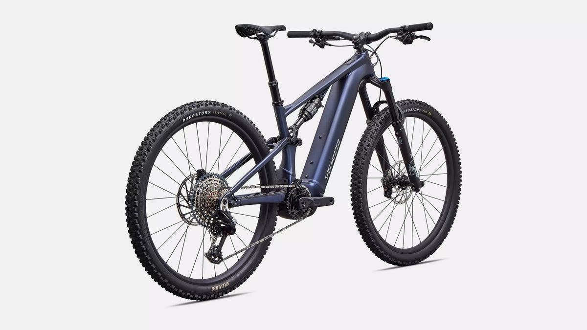 Specialized Turbo Levo R Comp Alloy, Deep Marine, rear three-quarter
