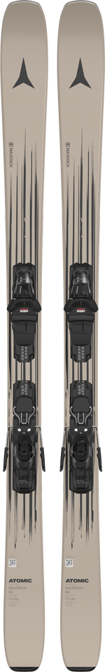Atomic Maverick All Mountain Ski + M 10 GripWalk Black Binding