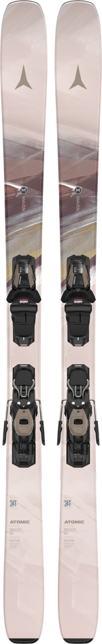 Atomic Maven All Mountain Ski + M 10 GripWalk Pink Granite Binding
