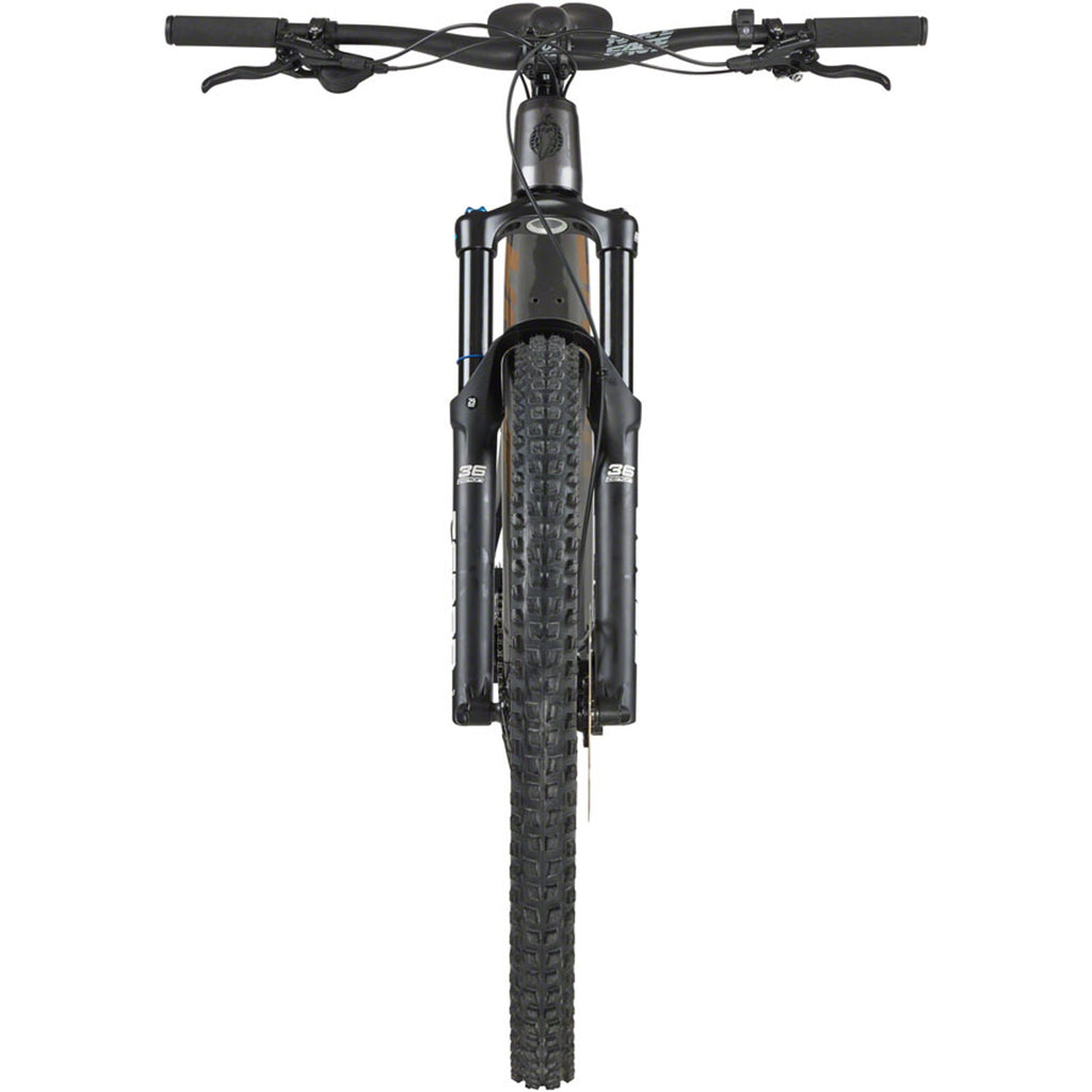 Salsa Notch Cues 10 Full Suspension Electric Mountain Bike - Charcoal Black