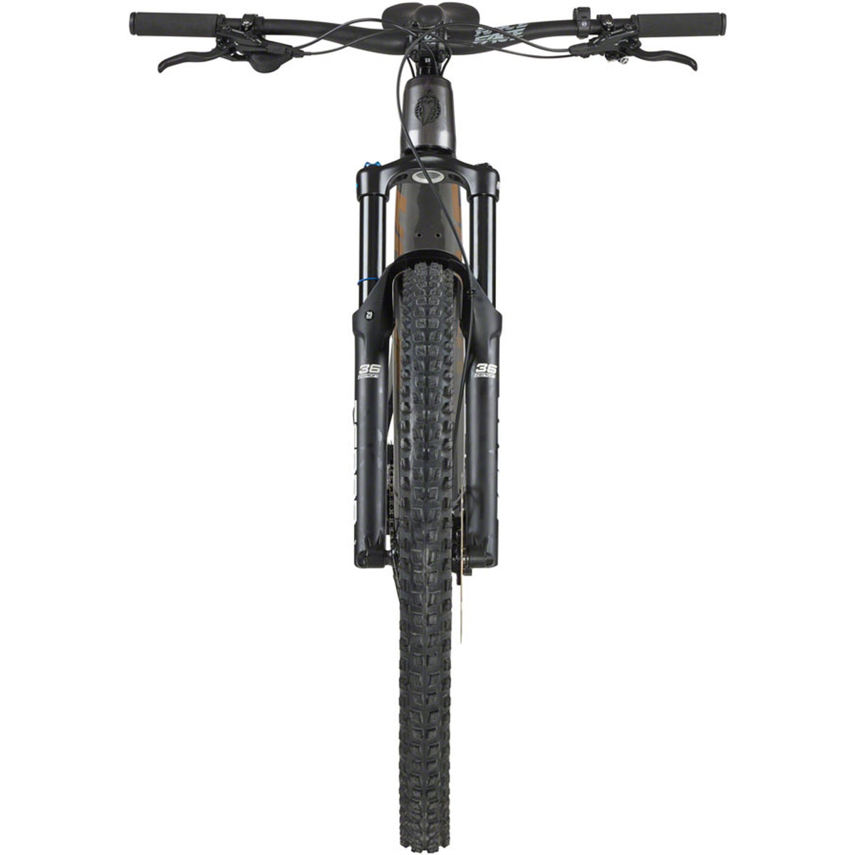 Salsa Notch Cues 10 Full Suspension Electric Mountain Bike - Charcoal Black