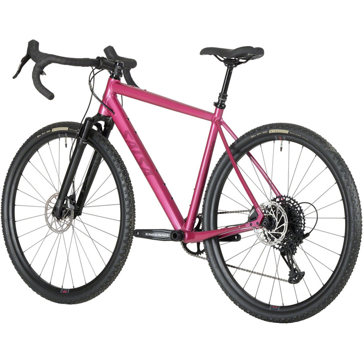 Salsa Stormchaser Apex Eagle Front Suspension Gravel Bike - Berry