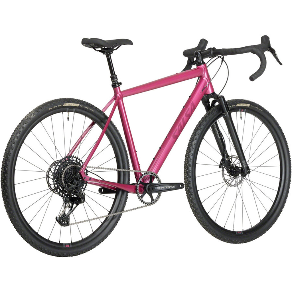 Salsa Stormchaser Apex Eagle Front Suspension Gravel Bike - Berry