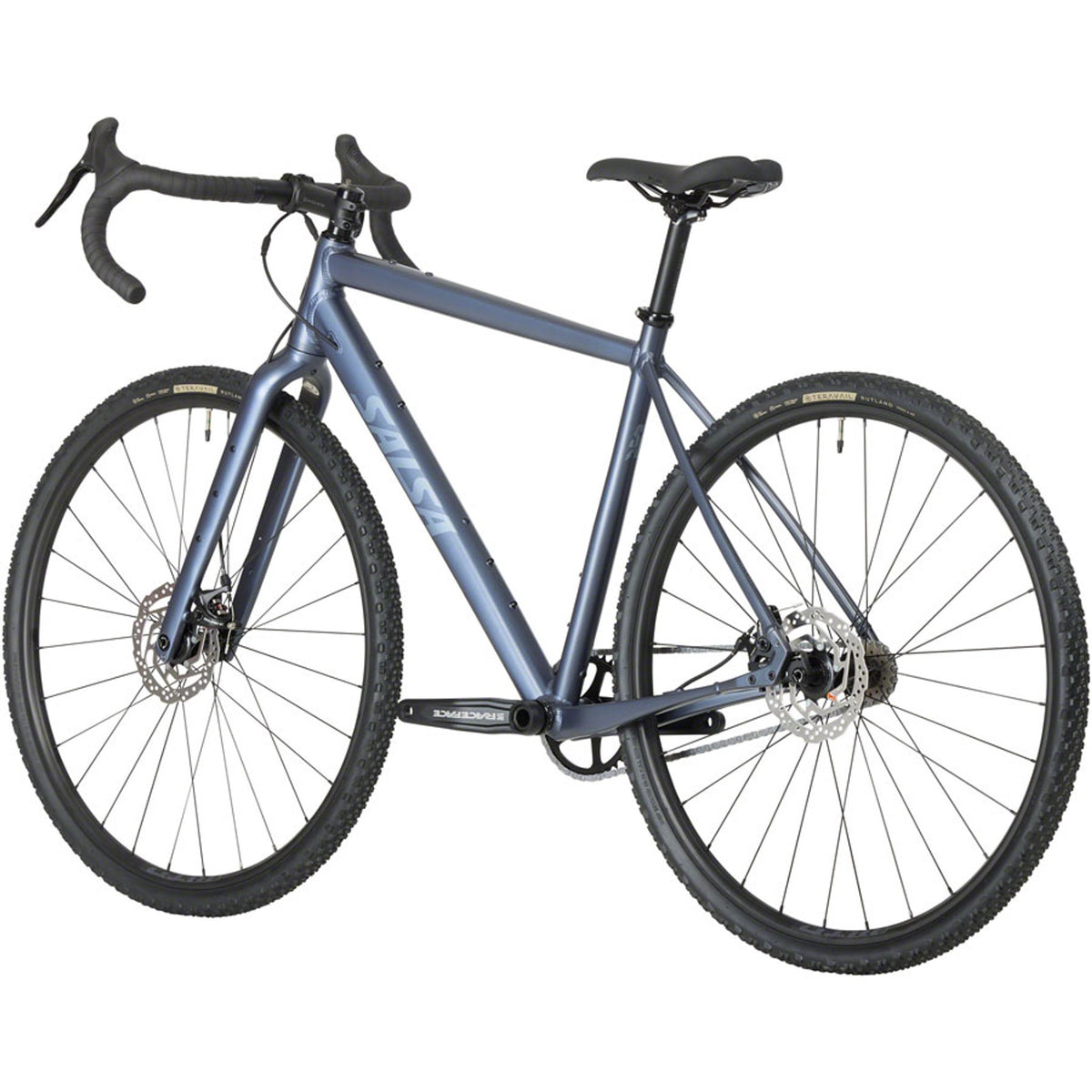 Salsa Stormchaser Single Speed Gravel Bike - Charcoal Blue