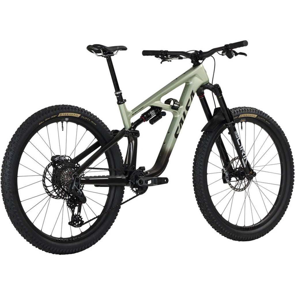 Salsa Blackthorn 145 C XO Eagle AXS Transmission Full Suspension Mountain Bike - Coffee Black/Sage