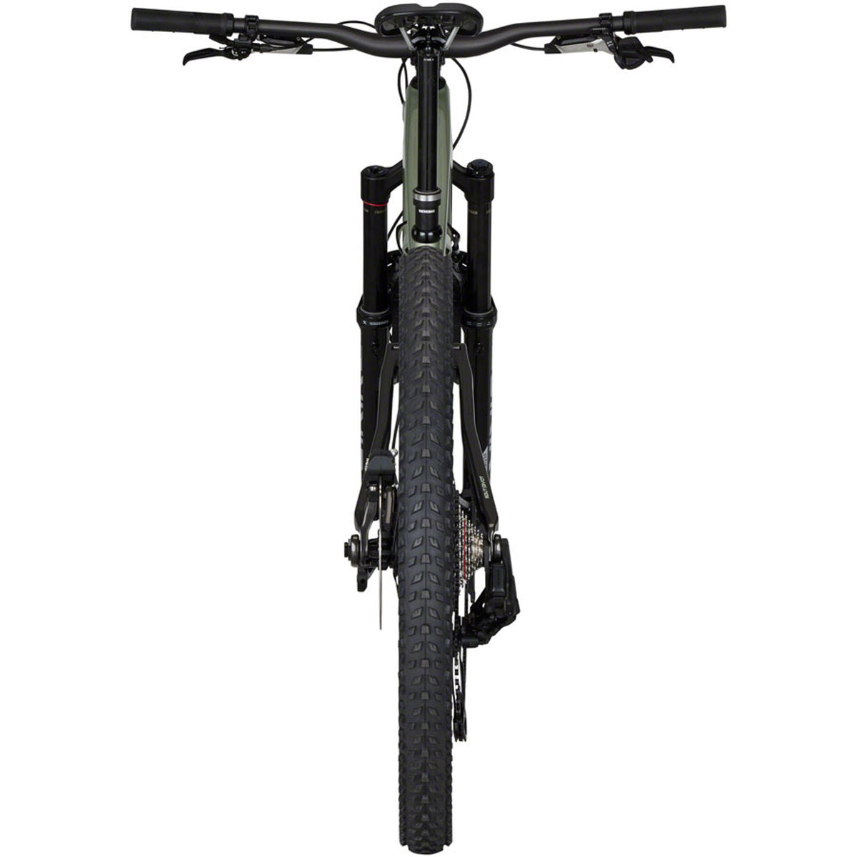 Salsa Blackthorn 145 C XO Eagle AXS Transmission Full Suspension Mountain Bike - Coffee Black/Sage
